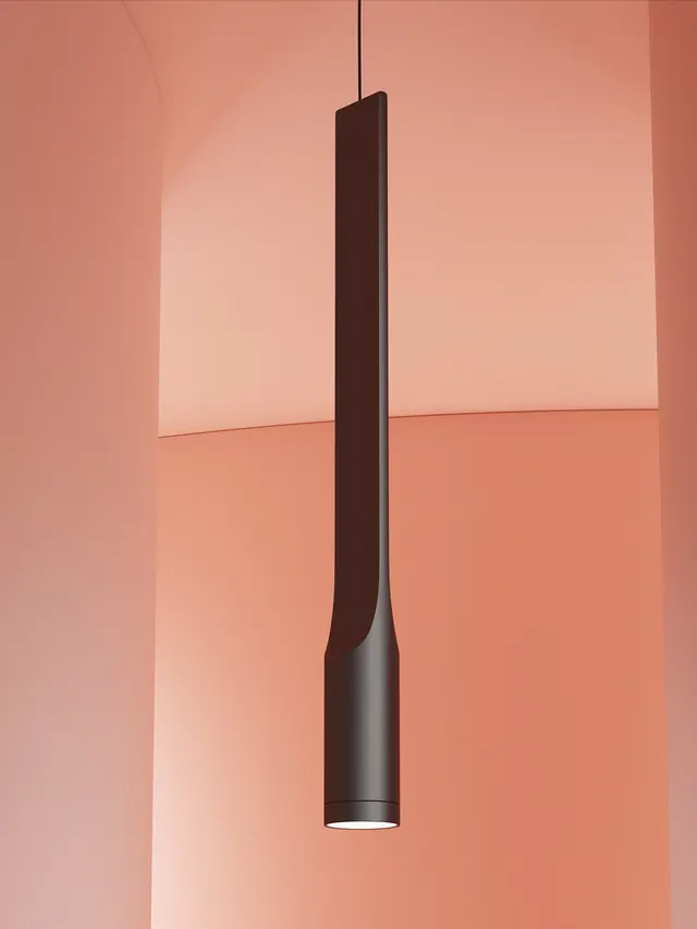 Minimalist Pendant Light, minimal, light-mode, warm