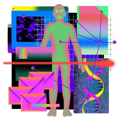 Y2k maximalist abstract graphic, y2k, maximalist, dark