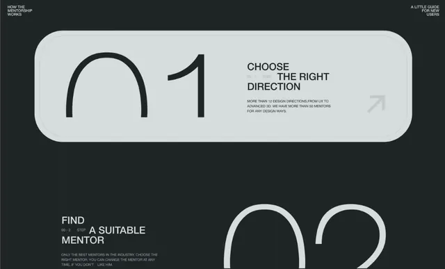 Mentorship program step-by-step guide layout, minimal, corporate-clean, light