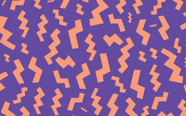 Abstract Geometric Pattern, maximalist, geometric, vibrant