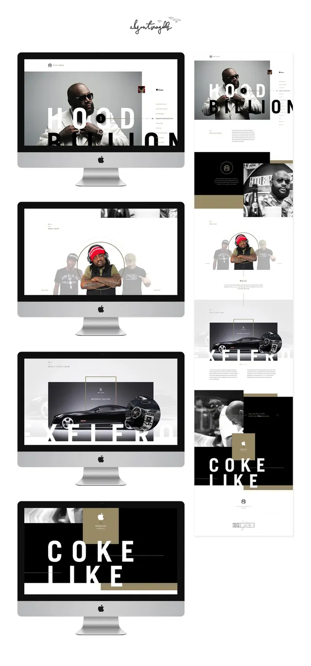 Coke Branding Mockup Collection, minimal, corporate-clean, high-contrast