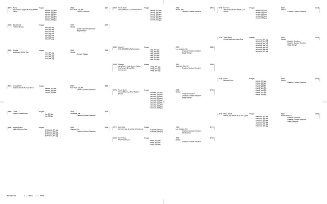 Typography and Layout Grid System, swiss, minimal, monochrome
