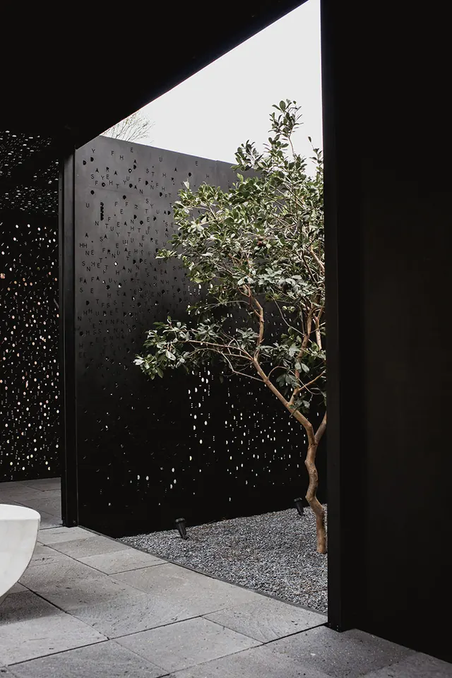 Modern Architectural Interior, minimal, luxury, dark