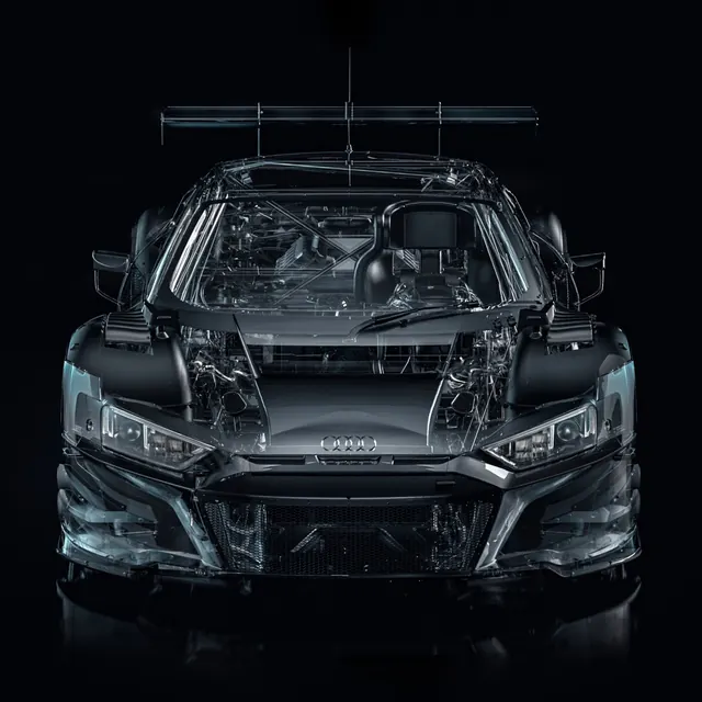 High-Performance Sports Car Render