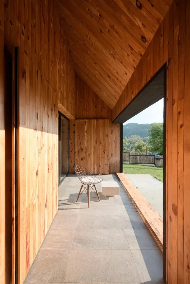 Modern Wood Architecture Interior, minimal, organic, warm