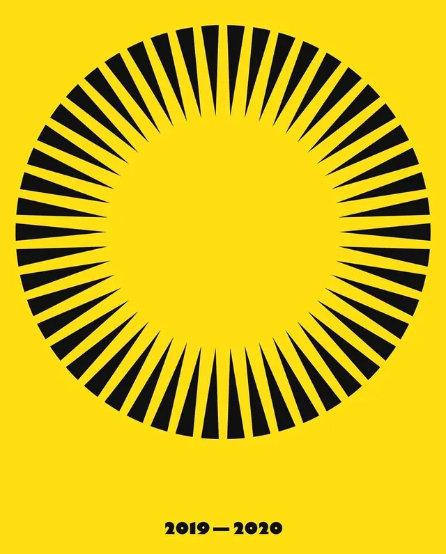 Sunburst Graphic Design, minimal, geometric, high-contrast