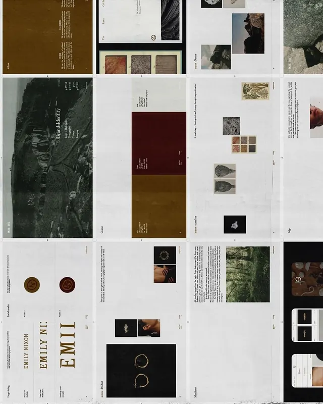 Editorial and Identity Layout Collection, minimal, swiss, monochrome