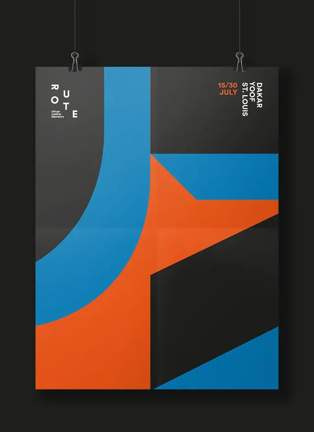Route, abstract, geometric, dark