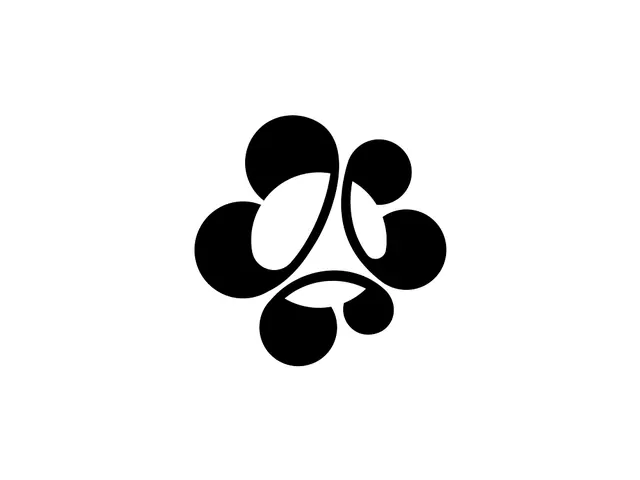 Minimal monochrome abstract graphic, minimal, monochrome, light
