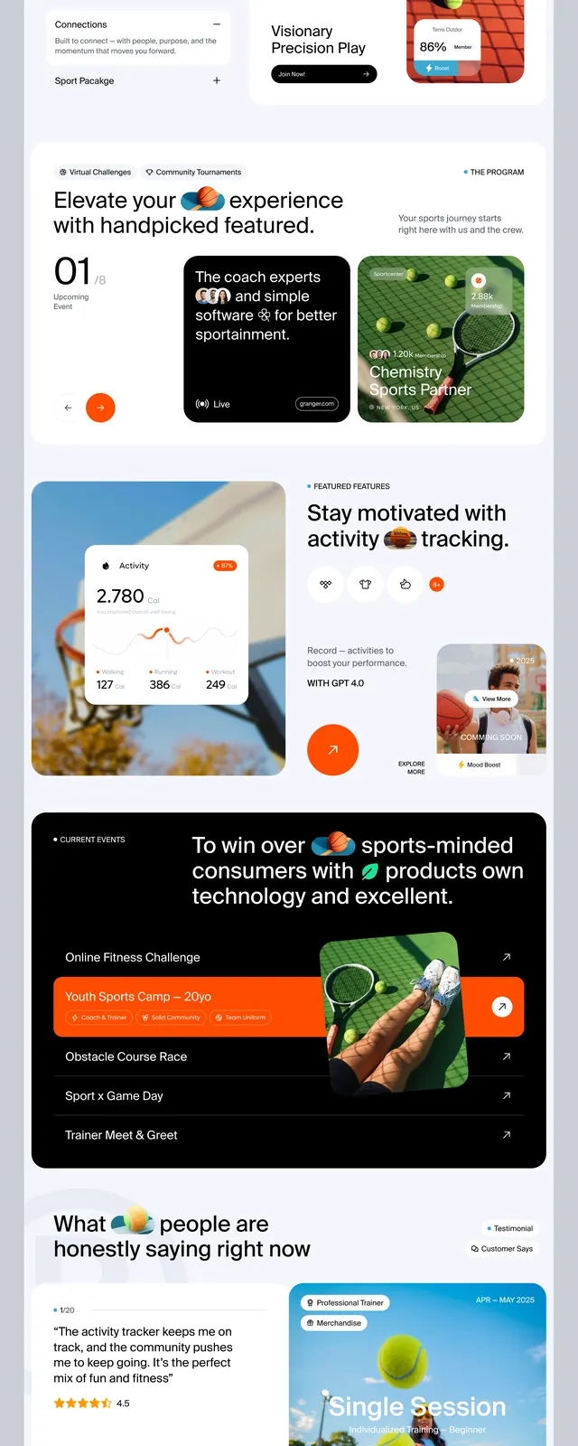 Granger brand marketing vertical composition, editorial, geometric, vibrant