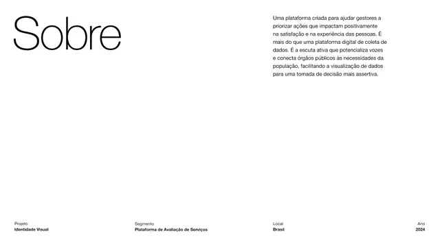 Sobre visual identity wordmark and description, minimal, swiss, dark