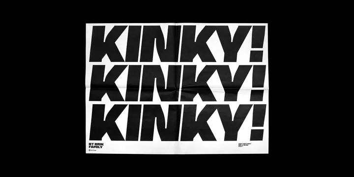 KINKY! Wordmark Repetition