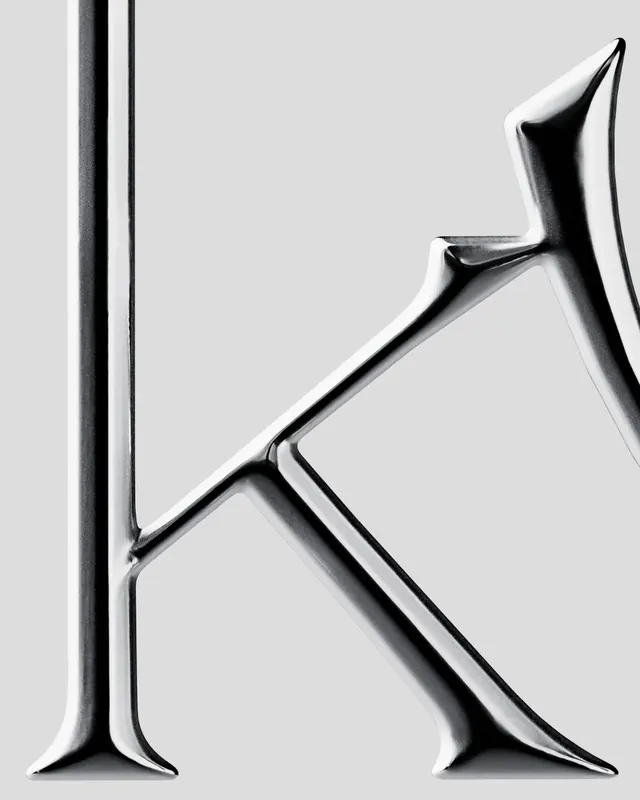 Beveled Monogram Graphic, minimal, geometric, monochrome