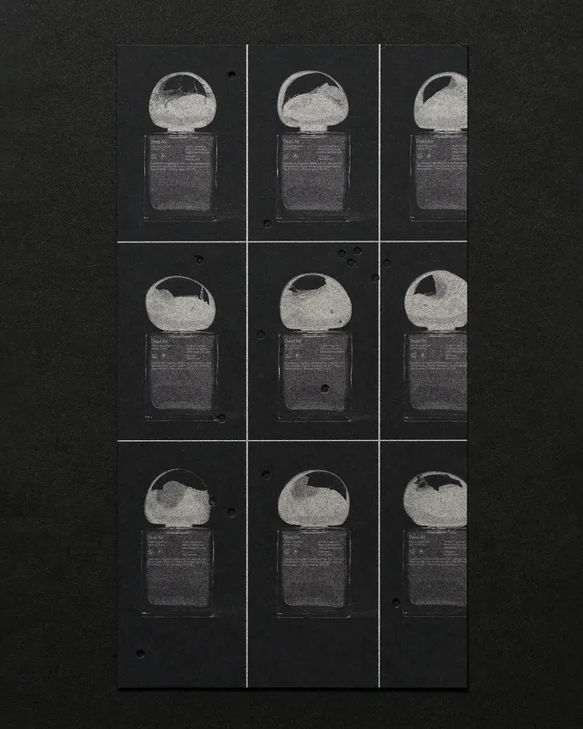 Monochrome Grid Layout, minimal, monochrome, monochrome