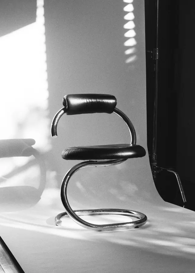 Minimalist Black Chair Mockup, minimal, monochrome, monochrome