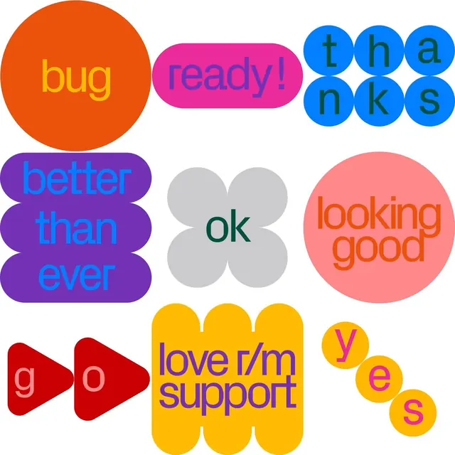 Readymag, playful, y2k, vibrant
