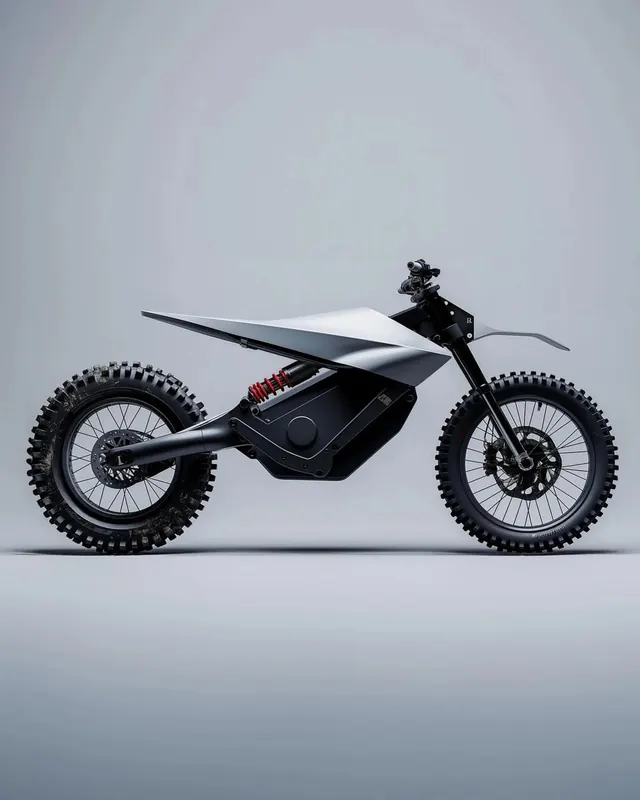 Futuristic Off-Road Vehicle Concept, minimal, technical, monochrome