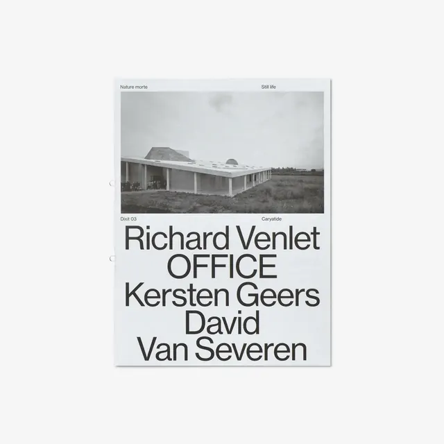 Richard Venlet Office Identity, minimal, swiss, monochrome