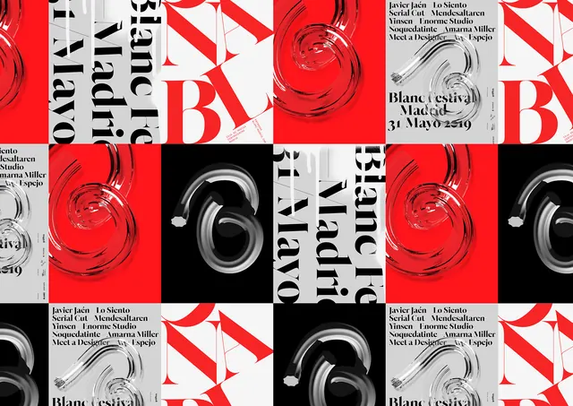 Geometric Identity System and Typography Study, swiss, minimal, high-contrast