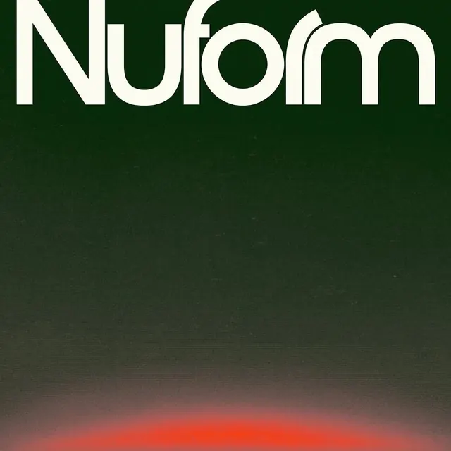 Nuform Wordmark Design, minimal, corporate-clean, dark
