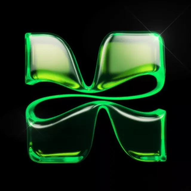 Glassmorphism dark-mode abstract graphic, glassmorphism, dark-mode, dark