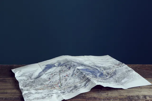 Topographic Map Mockup, minimal, technical, monochrome