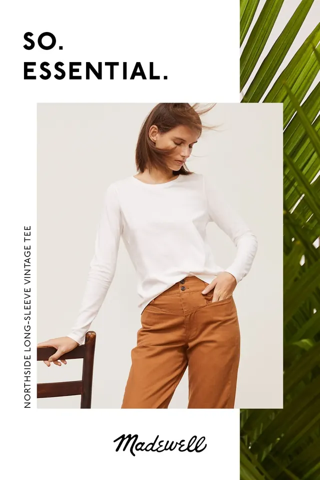 Good days start with great jeans, and all the other great things we make to wear with ’em., editorial, minimal, light