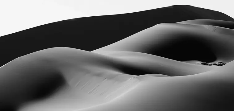 Abstract Sand Dunes, minimal, monochrome, monochrome