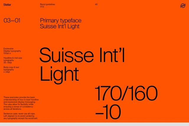 Suisse Int'l Light Type Specimen, swiss, minimal, vibrant