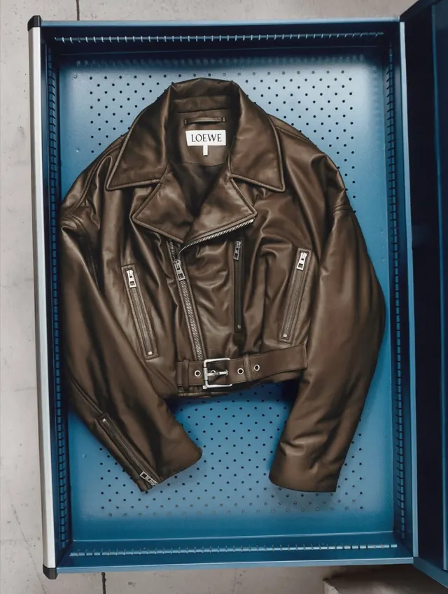 Leather Jacket Mockup, photographic, luxury, dark