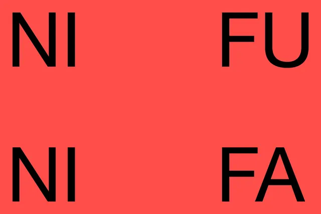 Red Typography Layout, minimal, brutalist, vibrant