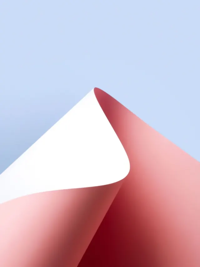 Abstract Paper Fold Gradient, minimal, abstract, light