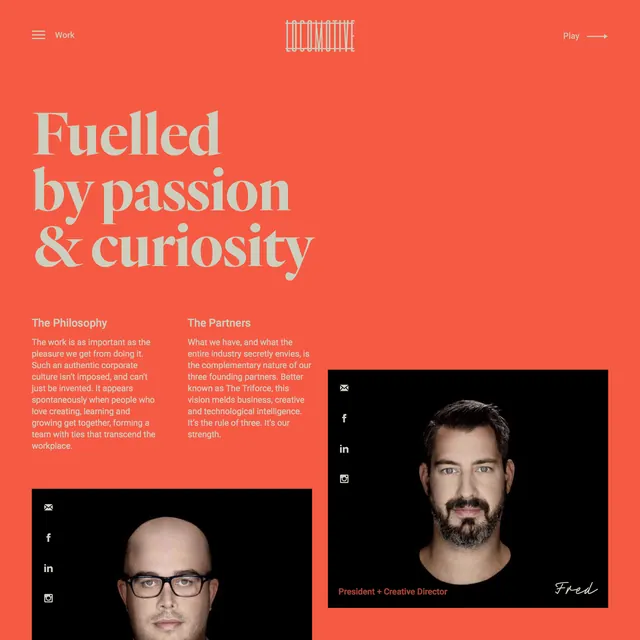 Editorial Layout with Bold Typography, minimal, swiss, vibrant