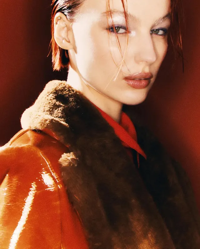 Fashion Editorial Portrait, luxury, editorial, warm