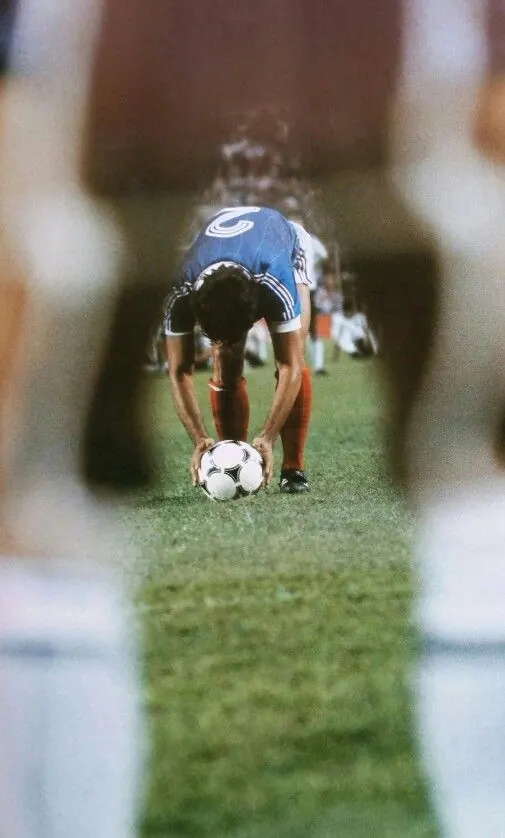 Soccer Player Action Shot, photographic, vibrant