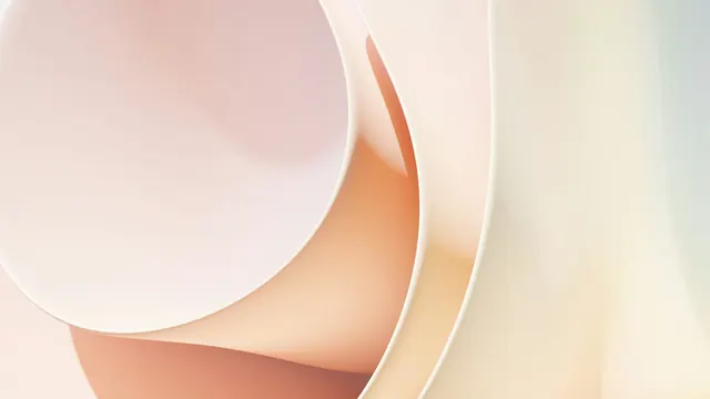 Abstract Organic Curves, minimal, organic, warm