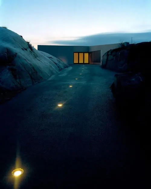 Desert Road at Twilight, minimal, photographic, dark