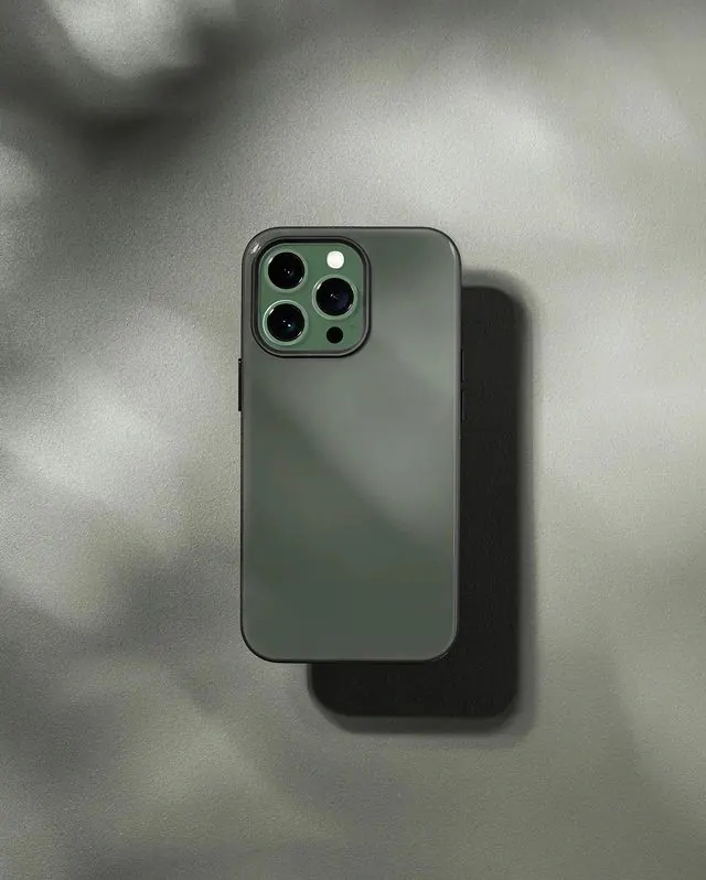 Smartphone Mockup with Dual Camera, minimal, luxury, muted