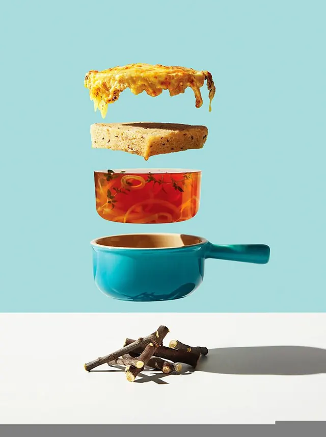 Layered Cake and Coffee Mockup, minimal, photographic, vibrant