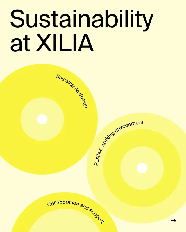 Sustainability circles conceptual graphic, minimal, organic, warm