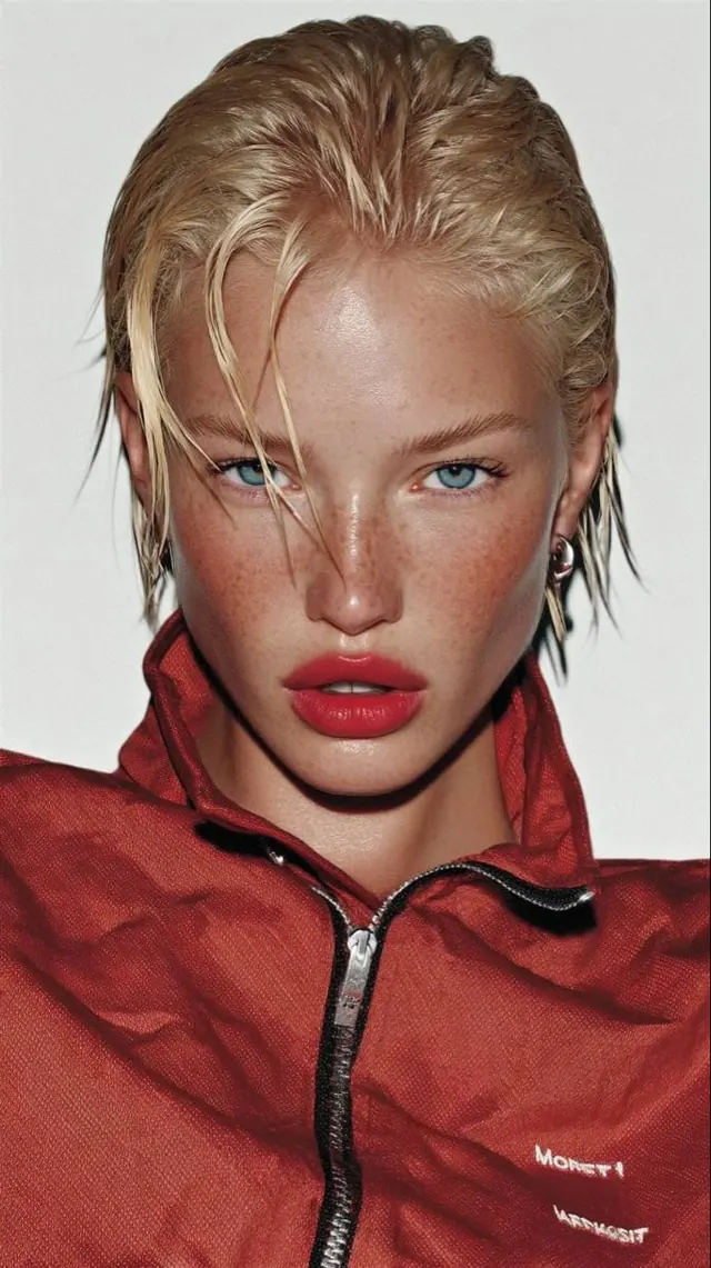 Fashion Editorial Portrait, editorial, luxury, vibrant