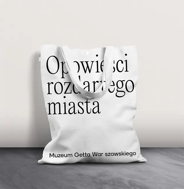 Museum Tote Bag Mockup, minimal, swiss, monochrome