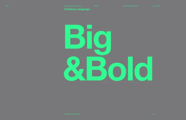 Big & Bold Type Specimen, minimal, dark-mode, dark