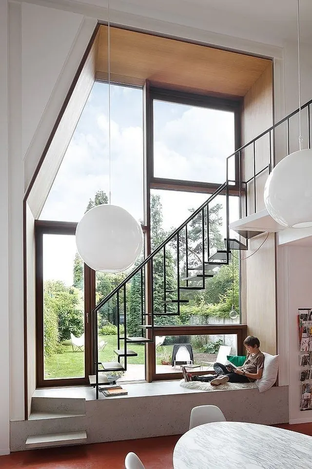 Modern Interior Architecture Mockup, minimal, photographic, light