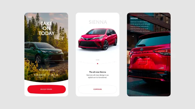 Automotive Branding and Marketing Mockups, corporate-clean, photographic, vibrant