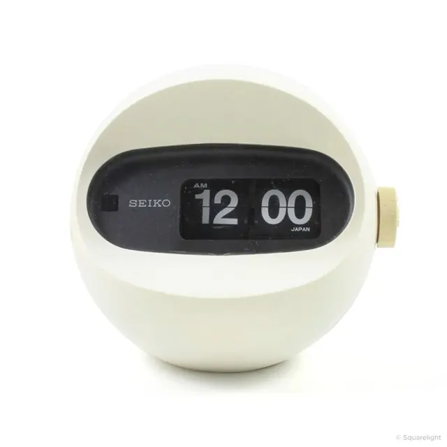 Seiko minimalist flip clock, minimal, retro, light