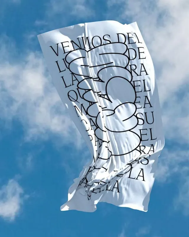 De La Huella | Flag, editorial, monochrome, light