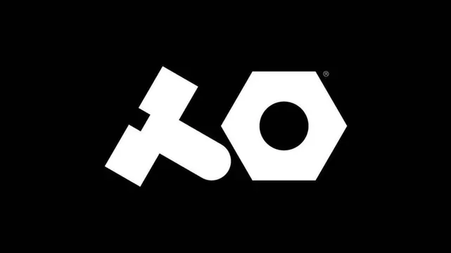 Geometric Abstract Logo, minimal, monochrome, high-contrast