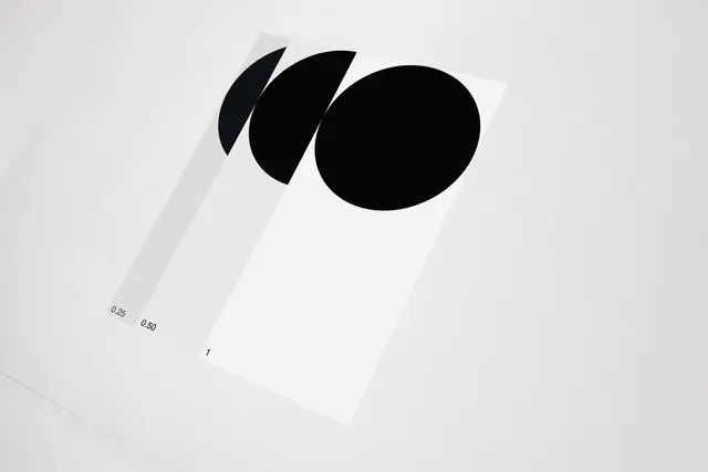 Geometric Minimalist Identity Mockup, minimal, swiss, monochrome