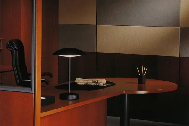 Modern Office Interior Mockup, minimal, luxury, dark